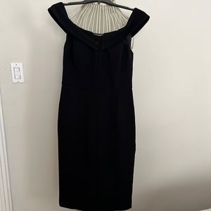 Vince Camuto off shoulder Black Dress